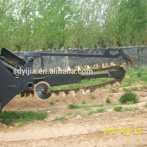Hiệu Quả Cao Ditcher Điện Trencher Máy Đào Đĩa Tay Mini Trencher Trenching Máy - Product Image 4