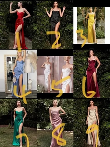 Sleeveless <strong>Black</strong> Crystallized <strong>Corset</strong> High Slit Satin Gown One Shoulder Maxi <strong>Dress</strong> Woman With Slit - Product Image 2