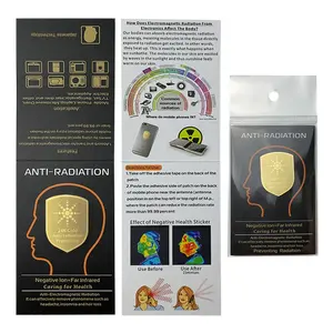 <span class=keywords><strong>EMF</strong></span> 보호 5G 차단기 안티 방사선 모바일 스티커 음이온 스칼라 양자 에너지 쉴드 - Product Image 3