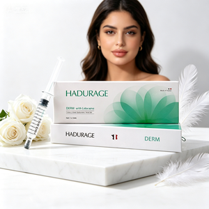 Hadurage 20ml Derm Filler 24mg/ml <span class=keywords><strong>Injection</strong></span> d'<span class=keywords><strong>acide</strong></span> <span class=keywords><strong>hyaluronique</strong></span> réticulé pour les lèvres, les seins, les fesses OEM ODM Vente en gros à bas <span class=keywords><strong>prix</strong></span> - Product Image 1