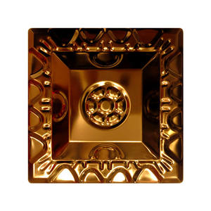 Chenyang Embossé Européen Acier Inoxydable 304 Durable Vis d'Accessoires de Porte Couvercle Supérieur Carré Moderne Pyramide Football Star - Product Image 2