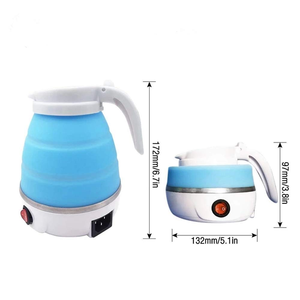 Portable Kitchen Appliances Folding Electric <b>Kettle</b> Electrical Travel Hot Water Separable Power Cord <b>Kettle</b> <b>Collapsible</b> Elect - Product Image 3