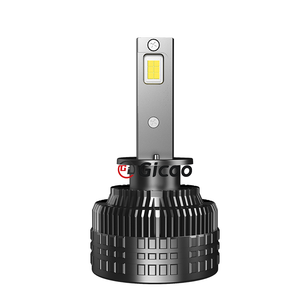 Ampoules de phares LED Canbus GICOO K13P 240W 12V haute puissance 30000lm H13 H4 H7 H11 9005 9006 9012, ampoules antibrouillard auto 6000K - Product Image 3