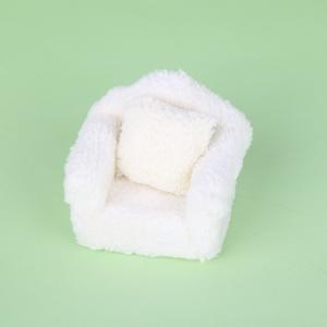 Lindo Sofá de Peluche de Simulación para Casa de Muñecas con Almohada, Mueble en Miniatura, Juguete de Casa de Juegos, Decoración DIY, Regalo para Niños - Product Image 2