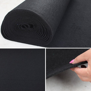 Tapis rouge réversible lavable en feutre non tissé aiguilleté 100% polyester pour exposition commerciale, maison, <span class=keywords><strong>camping</strong></span>, pique-nique, voyage - Product Image 2