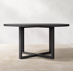 Ensemble de table et de chaises de salle à manger pour jardin et terrasse, mobilier d'extérieur moderne de luxe en aluminium, ensemble de table à manger pour salle à manger - Product Image 4