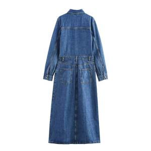 Abbigliamento da donna Casual autunno estate abito misto manica lunga <span class=keywords><strong>vestiti</strong></span> eleganti da donna Stock - Product Image 1