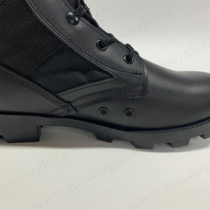 Bottes de combat tactiques noires de qualité originale de la marque XC,<span class=keywords><strong>Wellco</strong></span> avec semelle extérieure en caoutchouc résistant au vieillissement HSM102 - Product Image 5