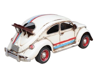 Modellino di Auto Sportiva Modificata, Beetle Classico in Ferro Battuto Fatto a Mano - Product Image 1