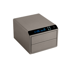 Caja Fuerte Inteligente para Joyas con Huella Dactilar AL-<span class=keywords><strong>CTG</strong></span>-2 Chuanwei, Pantalla LED/LCD, Múltiples Colores, Cajones Dobles para Uso Doméstico - Product Image 3
