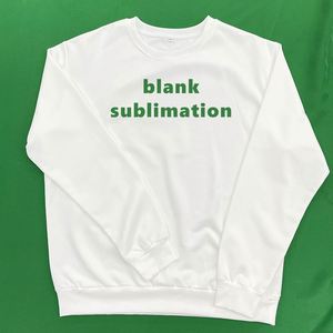 Sweat-shirt décontracté et élégant à manches longues en 100 % polyester, lavable en machine, résistant à la décoloration, idéal pour le printemps et l'automne, pour la sublimation. - Product Image 1