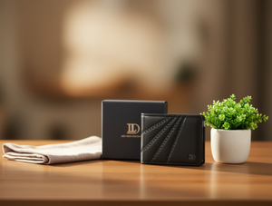 Portafoglio in Pelle da Uomo Design Moderno Set Regalo Senza Fogli Staccabili - Product Image 2