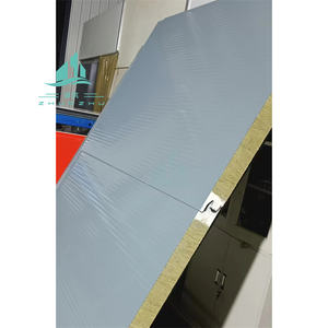 <span class=keywords><strong>Panneau</strong></span> mural et <span class=keywords><strong>de</strong></span> toiture en acier sandwich en <span class=keywords><strong>laine</strong></span> <span class=keywords><strong>de</strong></span> <span class=keywords><strong>roche</strong></span> ignifuge <span class=keywords><strong>de</strong></span> qualité B <span class=keywords><strong>avec</strong></span> un design moderne résistant à l'eau - Product Image 4