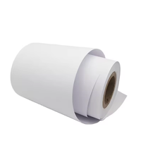 Autocollants en papier adhésif acrylique vierge personnalisables, options de fusion à chaud activées par l'eau, pour masquage, imprimables et inscriptibles, en feuille/rouleau