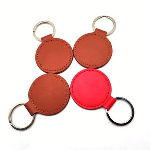 Personalized Leather Keychain with Logo - <b>Custom</b> <b>Key</b> Fobs for Corporate Gifts & Promotional Giveaways - Product Image 2