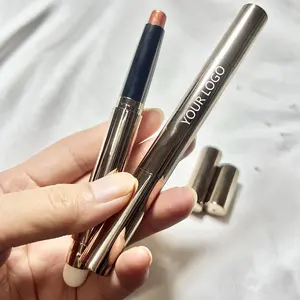Best <span class=keywords><strong>Eyeshadow</strong></span> <span class=keywords><strong>Stick</strong></span> 12 colores 2 en 1 Acabado metálico Multi Shimmer Lápiz de sombra de ojos de larga duración - Product Image 1