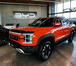 Model Terbaru BYD SHARK 6 AWD RHD/LHD Pengisian Cepat <span class=keywords><strong>DMO</strong></span> Super Hybrid 670km Pikap Performa Tinggi 5.7d 0-100km/jam V2L BYD SHARK6 - Product Image 1