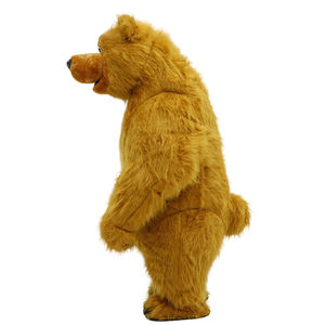 Costume de mascotte d'<span class=keywords><strong>ours</strong></span> blanc et brun gonflable géant de haute qualité pour cosplay, 2 m, 2,6 m, 3 m, costume de dessin animé gonflable <span class=keywords><strong>pas</strong></span> <span class=keywords><strong>cher</strong></span> - Product Image 6