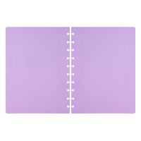 Emballage A4 personnalisable 50 PP couverture rigide imperméable à l'eau trous pré-perforés planificateur Journal feuilles mobiles reliure à disque couverture de cahier