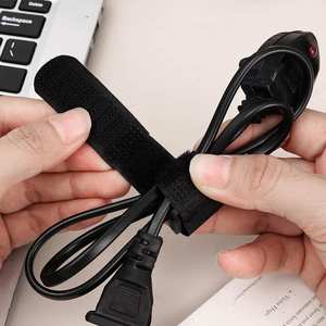 Correa de Nylon Elástica Ajustable de Fábrica, Autoadhesiva, Reutilizable, con Hebilla de Plástico para Ropa, Zapatos y Bolsos - Product Image 5