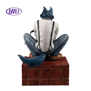 หุ่นอะนิเมะทำจาก PVC ลายหมาป่า, หุ่นอะนิเมะของเล่นของขวัญชุดตุ๊กตา - Product Image 5