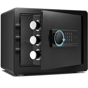 Sleutel Veilig Slot Hoge Kwaliteit Staal Veilig Met Elektronische Wachtwoord Sleutel 26l Safe Box Voor Thuis Commerciële Kantoren Kluizen - Product Image 1