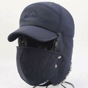 Nouveau bonnet de ski russe épais et chaud pour homme, style trappeur avec cache-oreilles, idéal pour le cyclisme, la pêche et les sports d'hiver - Product Image 5