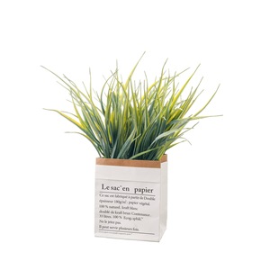 Bouquet de plantes vertes artificielles CallaFloral, décoration intérieure en plastique, artisanat de mariage, style INS YC1092 - Product Image 5