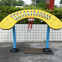 Outdoor Striking Piano Percussion Instruments for Residential Communities Kindergarten Children Non-Powered Rhythm Equipment