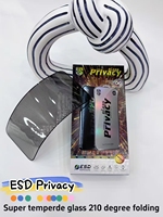 Protection d'écran en verre trempé 9H ultra-fin 2.5D Radian pour 15 16 17 18 Pro Max 16 Plus 13 12 11 XS XR X OG ESD