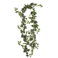 Tanaman Hias Artificial Real Touch 2M Green Ivy Vine untuk Dekorasi Rumah, Hiasan Dinding Dalam Ruangan, Dekorasi Pernikahan, Grosir