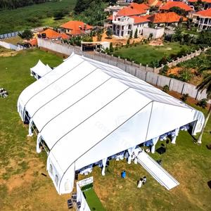 Tente incurvée provisoire d'événement <span class=keywords><strong>de</strong></span> chapiteau avec la fenêtre <span class=keywords><strong>de</strong></span> <span class=keywords><strong>toit</strong></span> <span class=keywords><strong>de</strong></span> PVC ou les panneaux latéraux fermés - Product Image 3