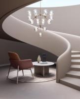 Chaise de salle à manger rembourrée en PU SITSTAR GREEN GUARD EN 16139 pour cafétéria, restaurant, bureau, salle de pause, espace de travail professionnel