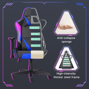 Échantillon Gratuit - Meilleure Offre - Chaise <span class=keywords><strong>de</strong></span> Gaming Ergonomique Inclinable et à Bascule pour Ordinateur, Chaise <span class=keywords><strong>de</strong></span> Bureau Gamer GT Racing, Silla Gaming - Product Image 4