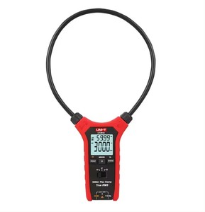 Pinza Amperimétrica UNI-T Flexible de 3000A para Medición de Corrientes Irregulares en Conductores UT281A/C/E, para Electricistas Profesionales, IP55, UT281E+ - Product Image 1
