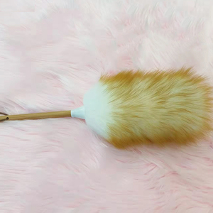 Giai đoạn duy nhất mật độ cao da cừu lambswool len khăn lau bụi mềm mại và di động xe chi tiết Bụi Có thể giặt tính năng - Product Image 2