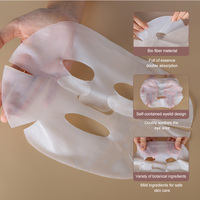 Masque facial coréen au collagène, blanchissant, hydratant, nourrissant, en bio-cellulose de noix de coco, OEM