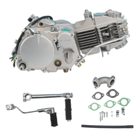 Moteur à refroidissement par huile YX150-2 avec magnéto en terres rares pour moto tout-terrain YinXiang 150cc, démarrage au kick, assemblage moteur, échantillon argent