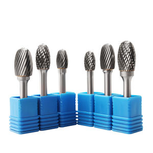 Fresa in Carburo di Tungsteno di Alta Qualità 3mm, Fresa Rotante in Carburo Ovale con Gambo da 3mm per Acciaio - Product Image 1