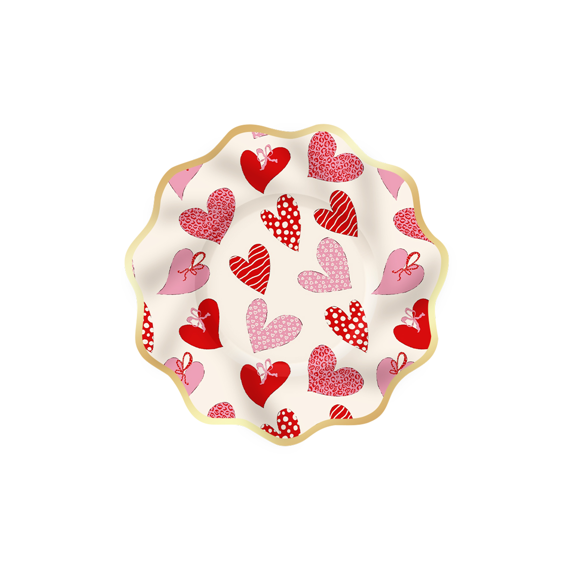 Assiette en carton 7 pouces * 8 pièces