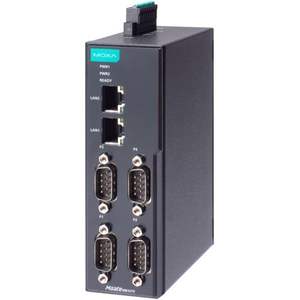 Moxa MGate MB3470 G2 Gateway de Computación en Borde Ethernet con 4 Puertos Seriales (RS-232) para Redes Industriales - Product Image 1