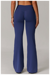 In magazzino per Leggings da Yoga a zampa attiva per donna pantaloni da corsa a gamba larga con pantaloni Fitness a zampa d'elefante - Product Image 2