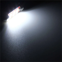 Dôme Festoon Voiture Intérieur Lecture Plaque D'immatriculation Lumière 31mm 36mm 49mm 41mm 4014 12SMD Canbus Sans Erreur 12V-24V Ampoule Nouveau
