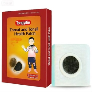 Parche Herbal para Aliviar la <span class=keywords><strong>Garganta</strong></span> de los Niños, Cuidado del Cuello y Pecho para el Soporte y Relajación de la <span class=keywords><strong>Garganta</strong></span> Infantil - Product Image 1