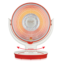 Chauffage électrique RAF R.1423 1100W, deux niveaux réglables, chauffage rapide, portable, avec grandes ouvertures de ventilation pour la maison et le bureau