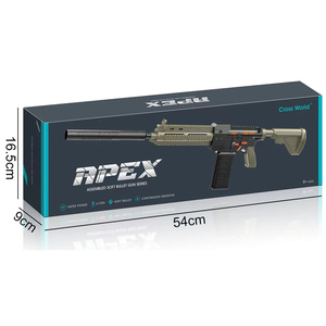 95cm chiều dài lớn hoạt động Pin Lithium lặp đi lặp lại CS Đồ chơi nhựa trẻ em bắn trò chơi mềm đạn điện bo Súng đồ chơi - Product Image 5