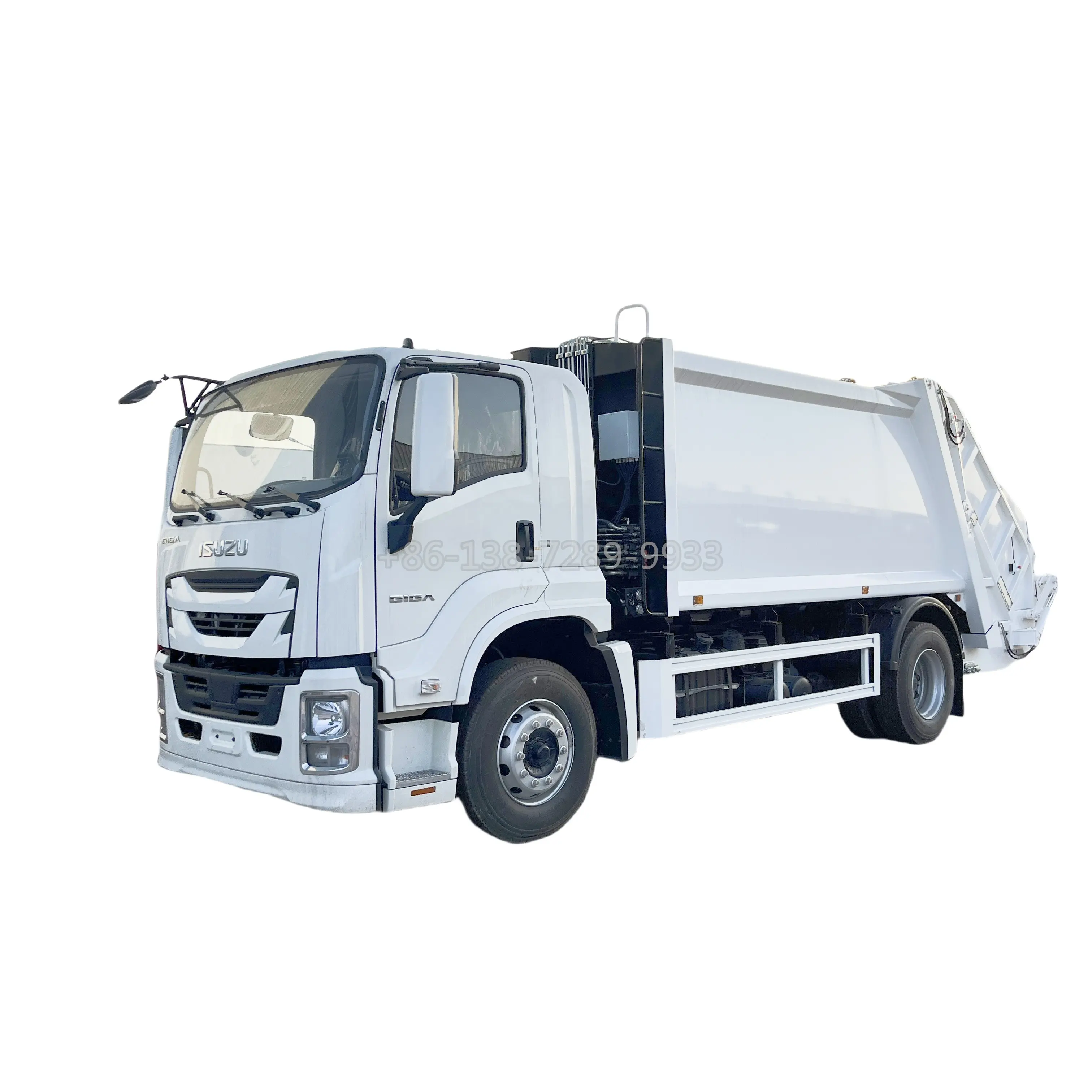 ISUZU 10CBM 쓰레기 압축기 트럭 RHD 쓰레기 트럭 압축 쓰레기통 청소 트럭 판매
