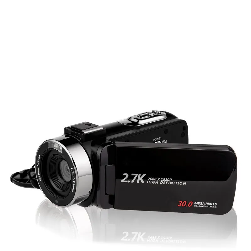 Kamera Digital Pandangan Malam HD 2.7K, 48 Juta Alat Rumah Tangga WiFi Perekam Video Langsung