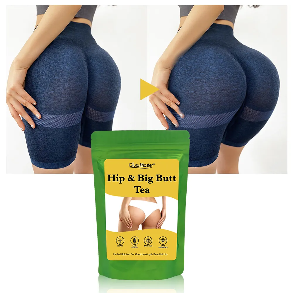 Integratori a base di erbe Hip Big Butt Enlargement Tea glutei più grandi rassodanti Lifting Herbs Tea