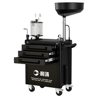 Carrito Rodante Profesional con Kit de Herramientas de 61 Piezas, Sistema de Almacenamiento de Metal Reforzado y Gabinete con Cerradura para Taller